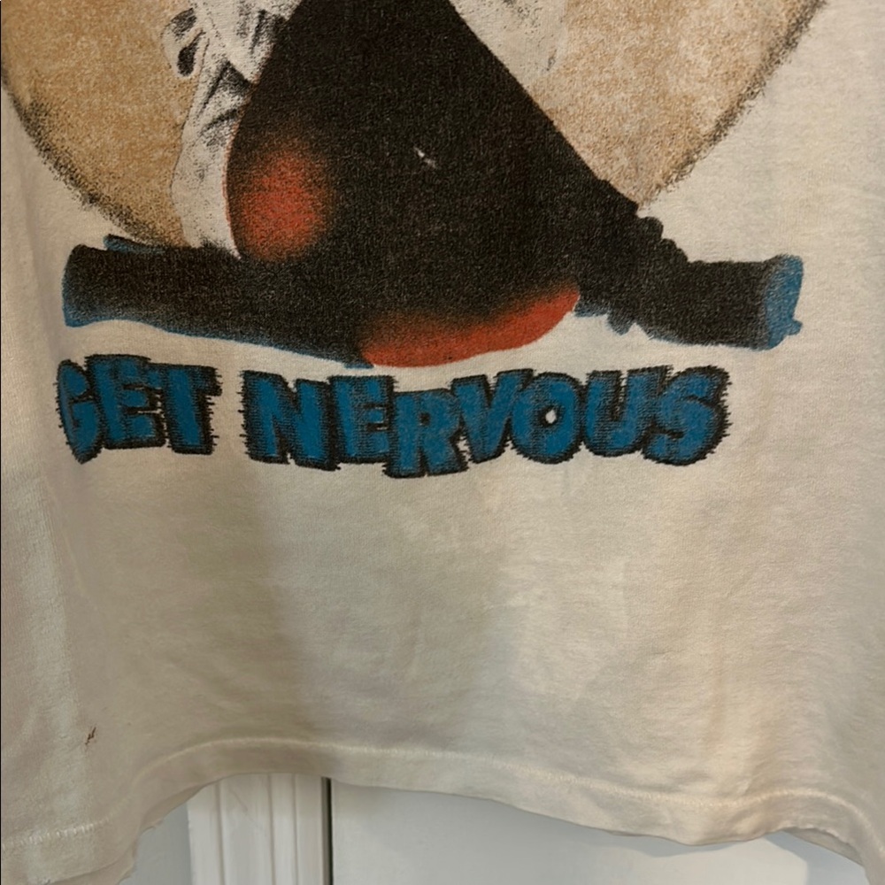 NWT rare MadeWorn ‘Get Nervous’ Graphic Tee size small - Picture 2 of 11